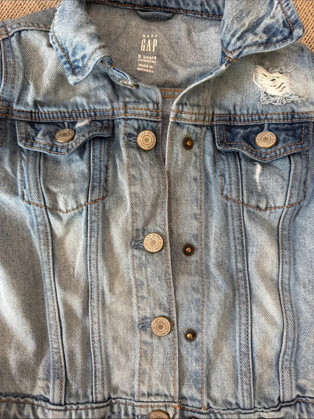 GAP light wash